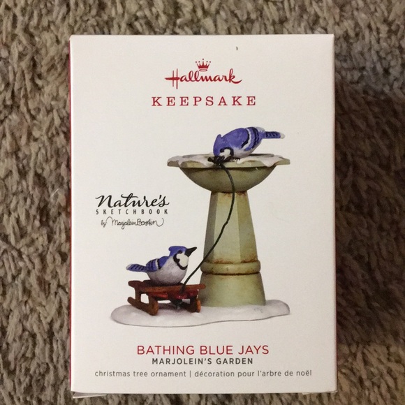 Other - Bathing Blue Jays Marjolein’s Garden hallmark